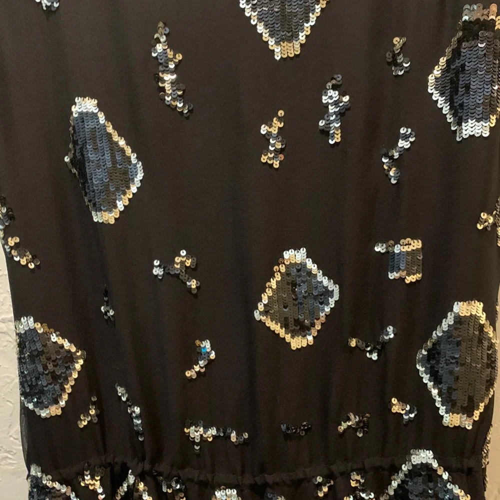 frederika may black silk